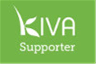 Kiva supporter ロゴ